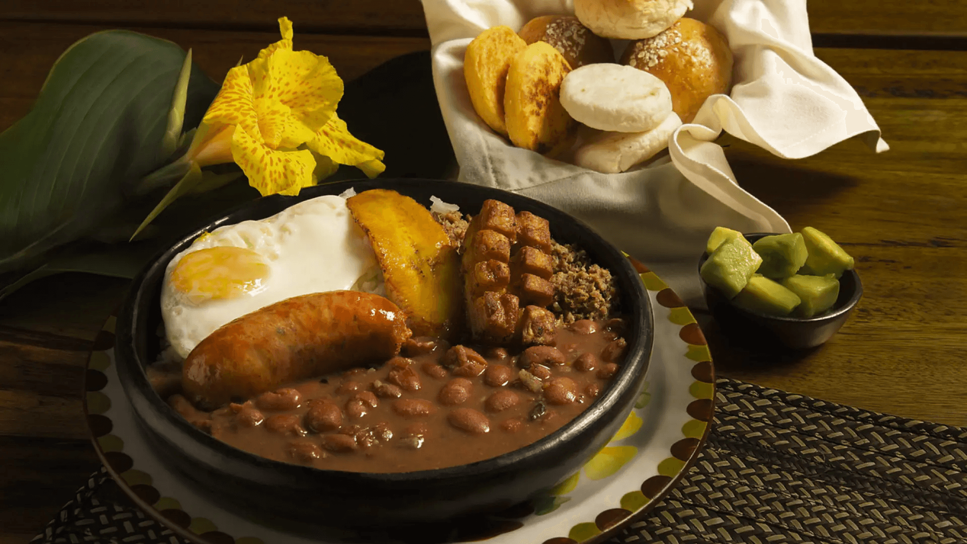 Bandeja paisa Marimba